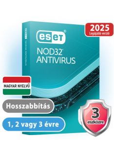 ESET NOD32 Antivrus 3 eszközre (hosszabbítás)