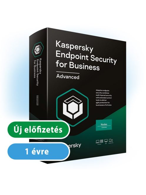 Kaspersky Endpoint Security for Business Advanced 1 éves előfizetés