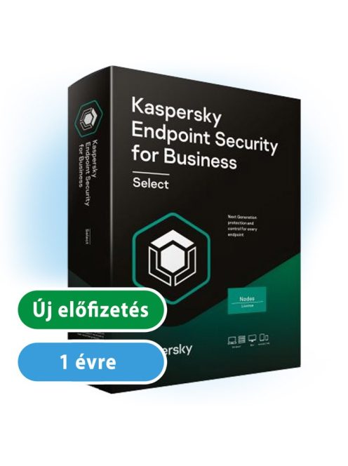 Kaspersky Endpoint Security for Business Select 1 éves előfizetés