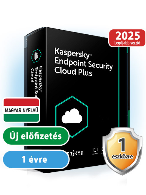 Kaspersky Endpoint Security Cloud Plus 1 éves előfizetés