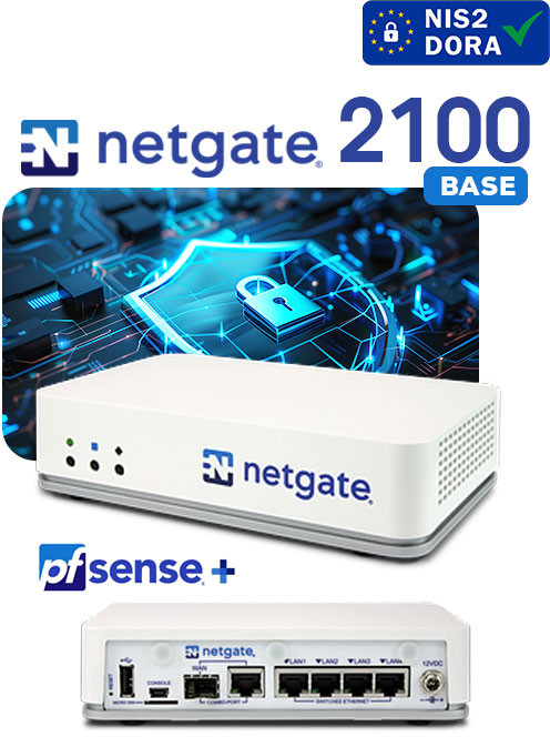 Netgate 2100 BASE PfSense+ tűzfal