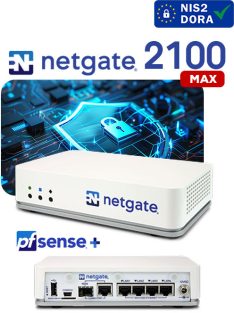 Netgate 2100 MAX PfSense+ tűzfal