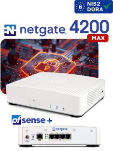 Netgate 4200 MAX PfSense+ tűzfal