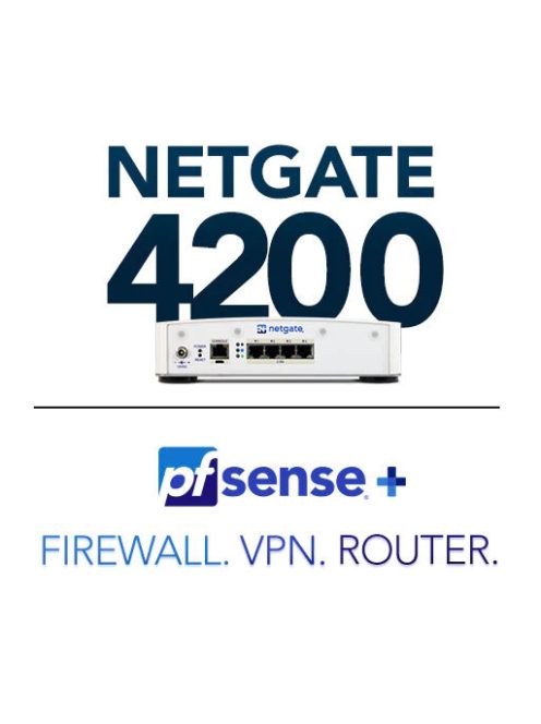 Netgate 4200 MAX PfSense+ tűzfal