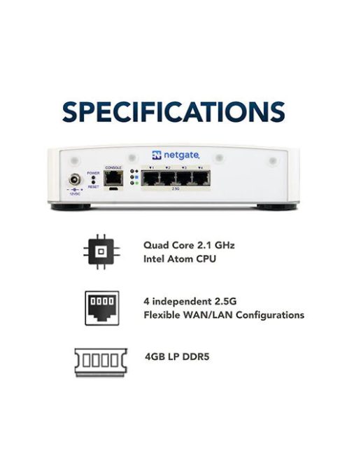 Netgate 4200 MAX PfSense+ tűzfal