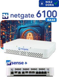 Netgate 6100 BASE PfSense+ tűzfal