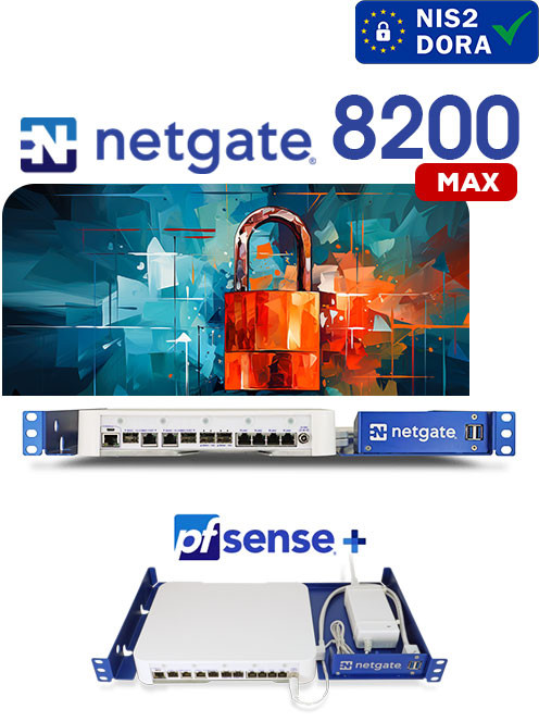 Netgate 8200 MAX PfSense+ tűzfal