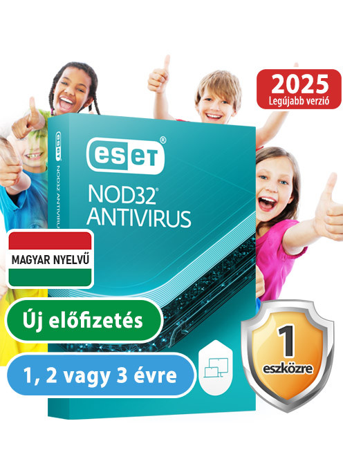 ESET Essential (Internet Security) 1 eszközre 30% kedvezménnyel tanárok, diákok, nyugdíjasok, EÜ dolgozók részére 
