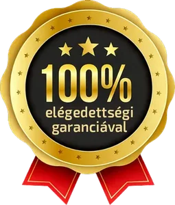 100% elégedettségi garanciával